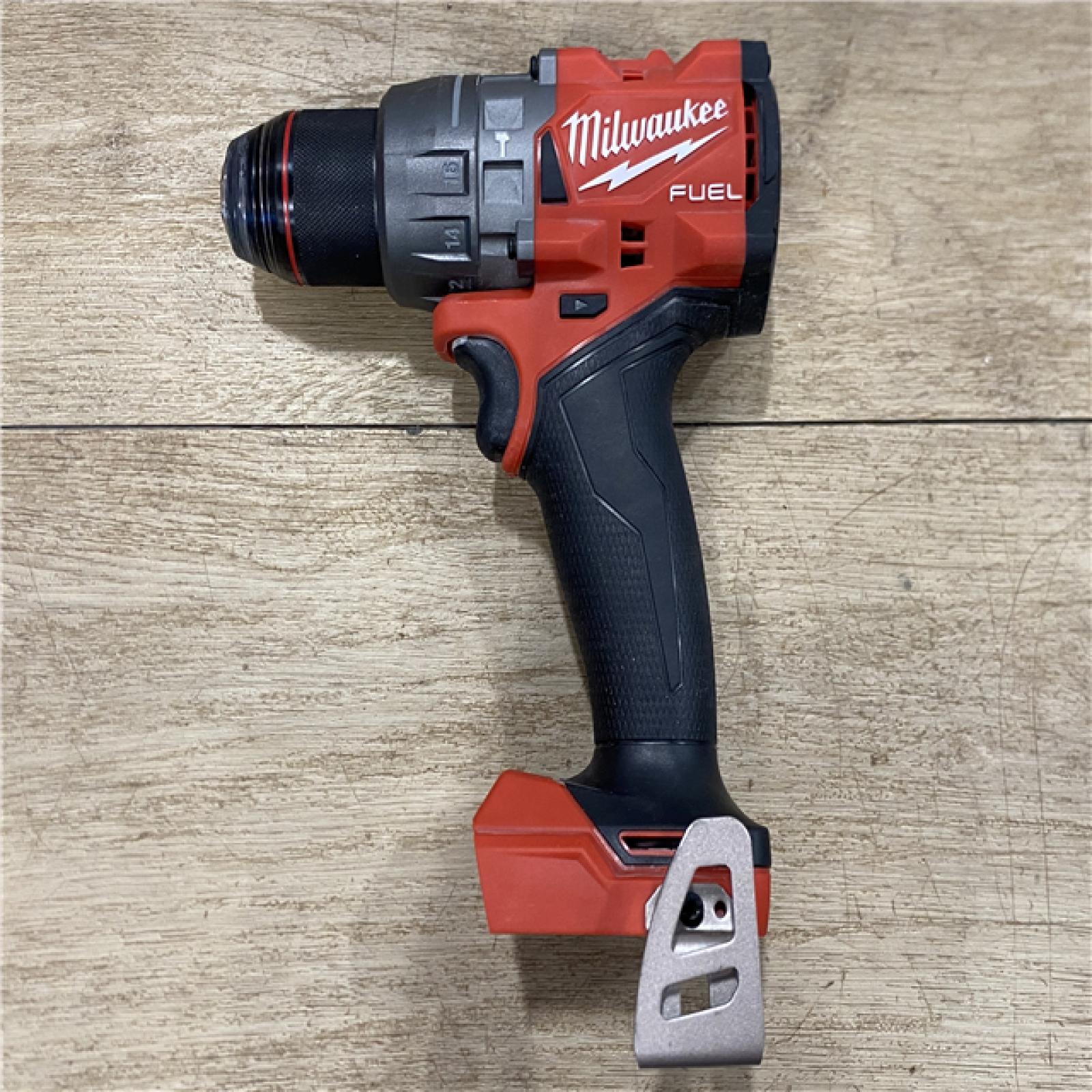 AS-IS Milwaukee FUEL 18V Lithium-Ion Brushless Cordless 1/2 in. Hammer Drill/Driver (Tool-Only)