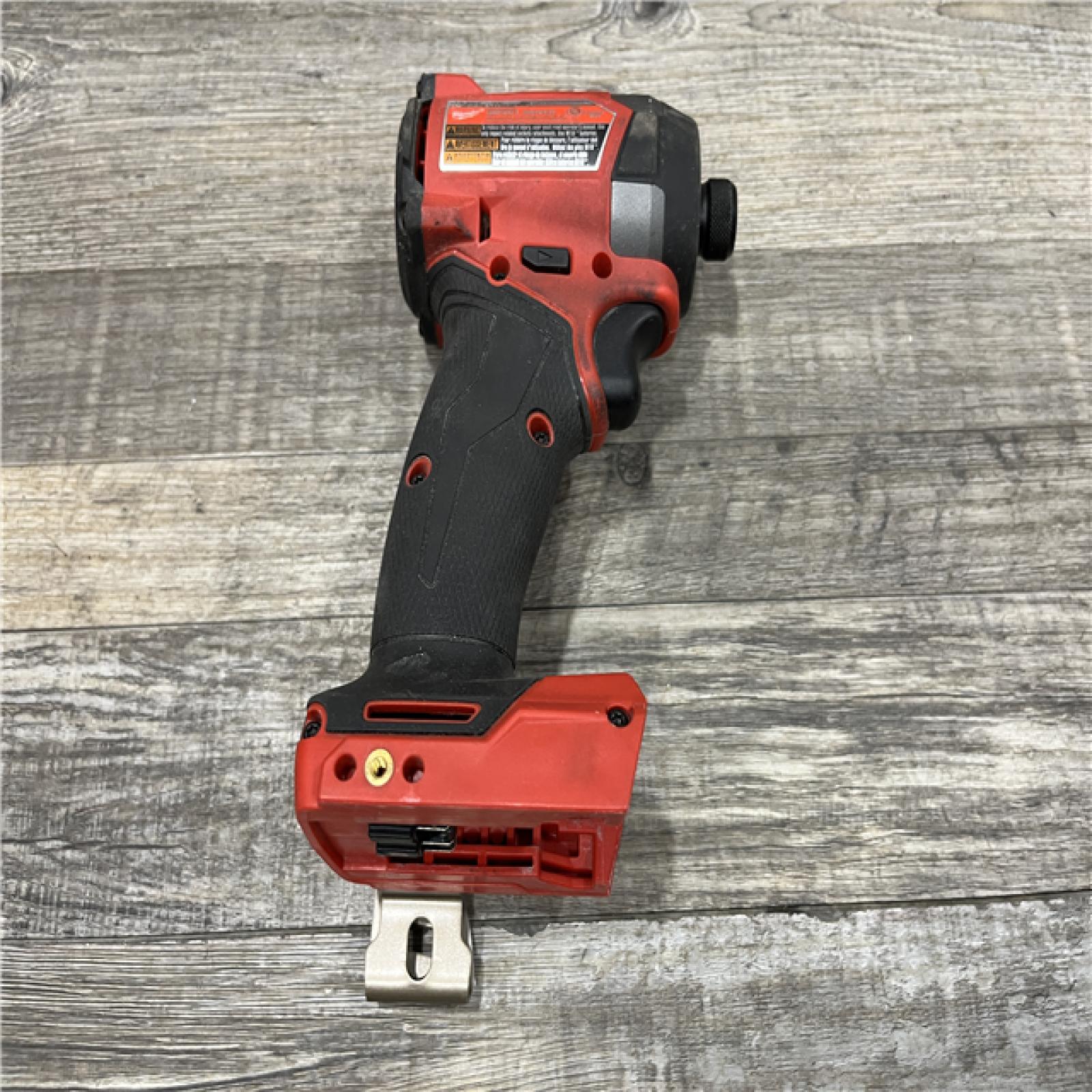 AS-IS Milwaukee FUEL 18V Lithium-Ion Brushless Cordless 1/4 in. Hex Impact Driver Kit