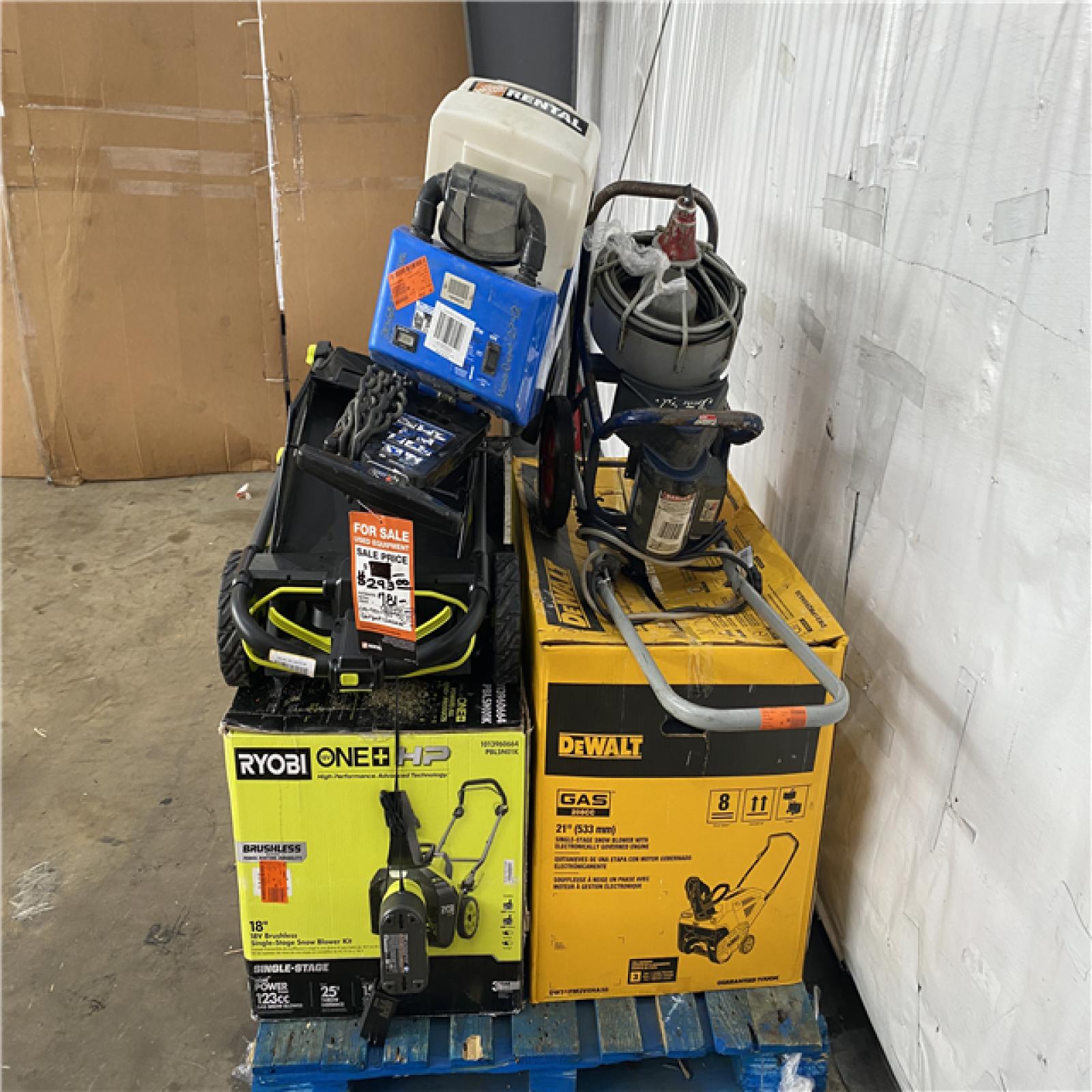 Houston Location - AS-IS Outdoor Power Equipment