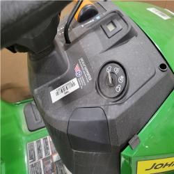 CALIFORNIA AS-IS JOHN DEERE S100 SIT DOWN RIDING LAWN MOWER