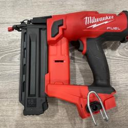 AS-IS Milwaukee FUEL 18-Volt Lithium-Ion Brushless Cordless Gen II 18-Gauge Brad Nailer (Tool-Only)