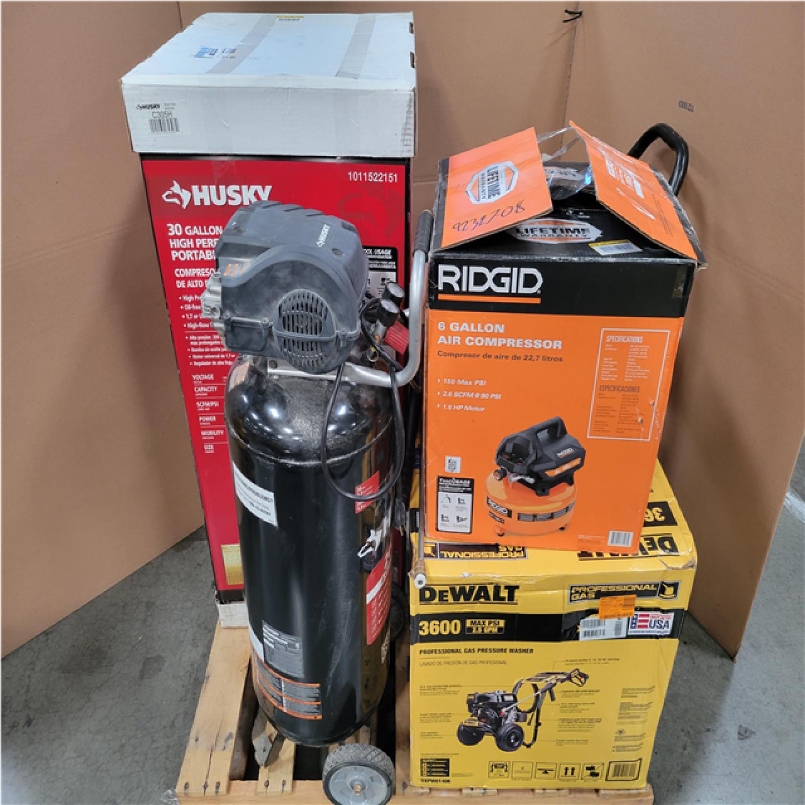 CALIFORNIA AS-IS OUTDOOR POWER EQUIPMENT