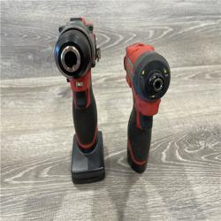 AS-IS Milwaukee FUEL 12-Volt Lithium-Ion Brushless Cordless Hammer Drill and Impact Driver Combo Kit