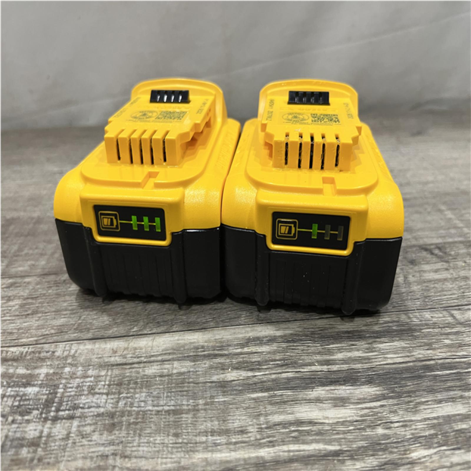 AS-IS DEWALT 20V MAX Lithium-Ion 5.0Ah Battery (2-Pack)