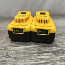 AS-IS DEWALT 20V MAX Lithium-Ion 5.0Ah Battery (2-Pack)