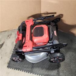 HOUSTON LOCATION - AS-IS M18 FUEL Brushless Cordless 21 in. Walk Behind Dual Battery Self-Propelled Mower W/(2) 12.0Ah Battery and Rapid Charger