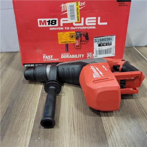 AS-IS MILWAUKEE  M18 FUEL 18V Lithium-Ion Brushless Cordless 1-9/16 in. SDS-Max Rotary Hammer (Tool-Only)