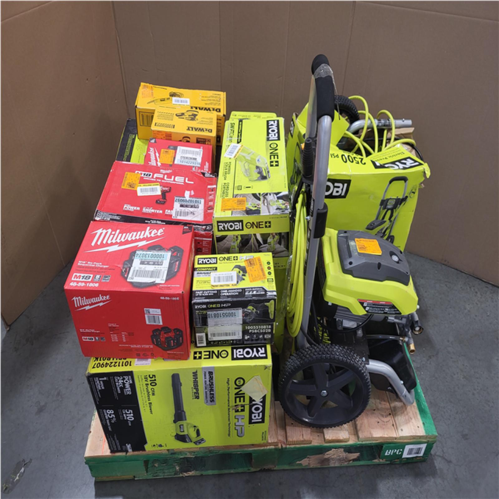 CALIFORNIA AS-IS TOOL PALLET