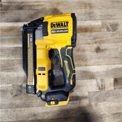 HOUSTON LOCATION - AS-IS DEWALT ATOMIC 20V MAX Lithium Ion Cordless 23 Gauge Pin Nailer Kit with 2.0Ah Battery and Charger
