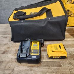 HOUSTON LOCATION - AS-IS DeWalt 15 GA ANGLED FINISH NAILER KIT W/ BATTERY & CHARGER