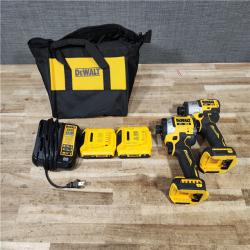 HOUSTON LOCATION - AS - IS DEWALT 2 TOOL COMBO KIT W/ (2) BATTERY & CHARGER