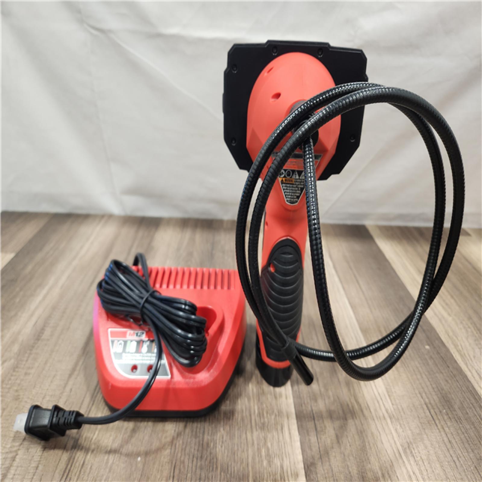 AS-IS- MILWAUKEE M12 12V Lithium-Ion Cordless M-SPECTOR 360-Degree 4 Ft. Inspection Camera Kit