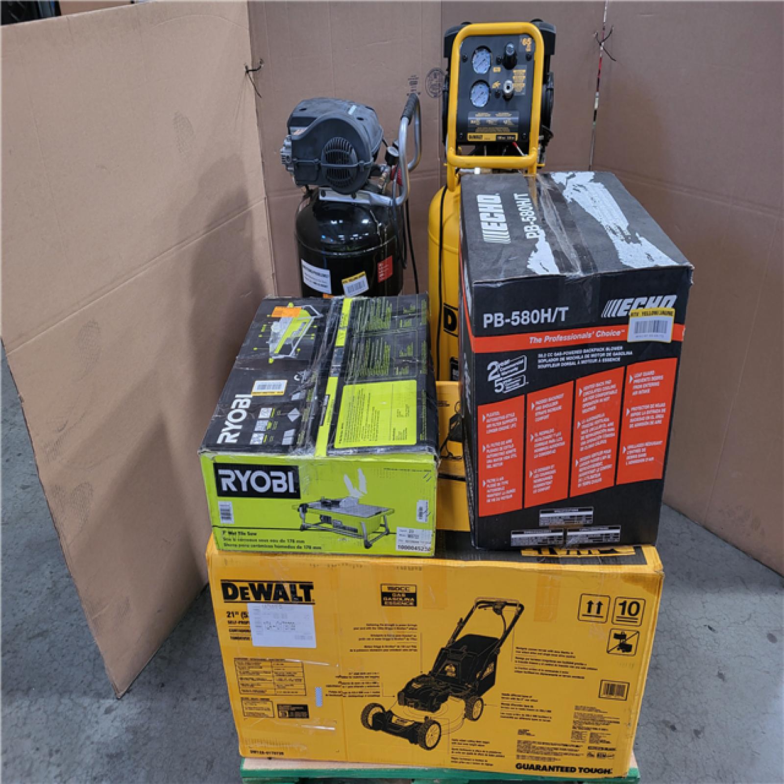 CALIFORNIA AS-IS OUTDOOR POWER EQUIPMENT
