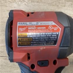 AS-IS Milwaukee FUEL 18V Lithium-Ion Brushless Cordless Hammer Drill and Impact Driver Combo Kit