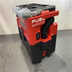 AS-IS - MILWAUKEE M18 FUEL PACKOUT 18-Volt Lithium-Ion Cordless 2.5 Gal. Wet/Dry Vacuum