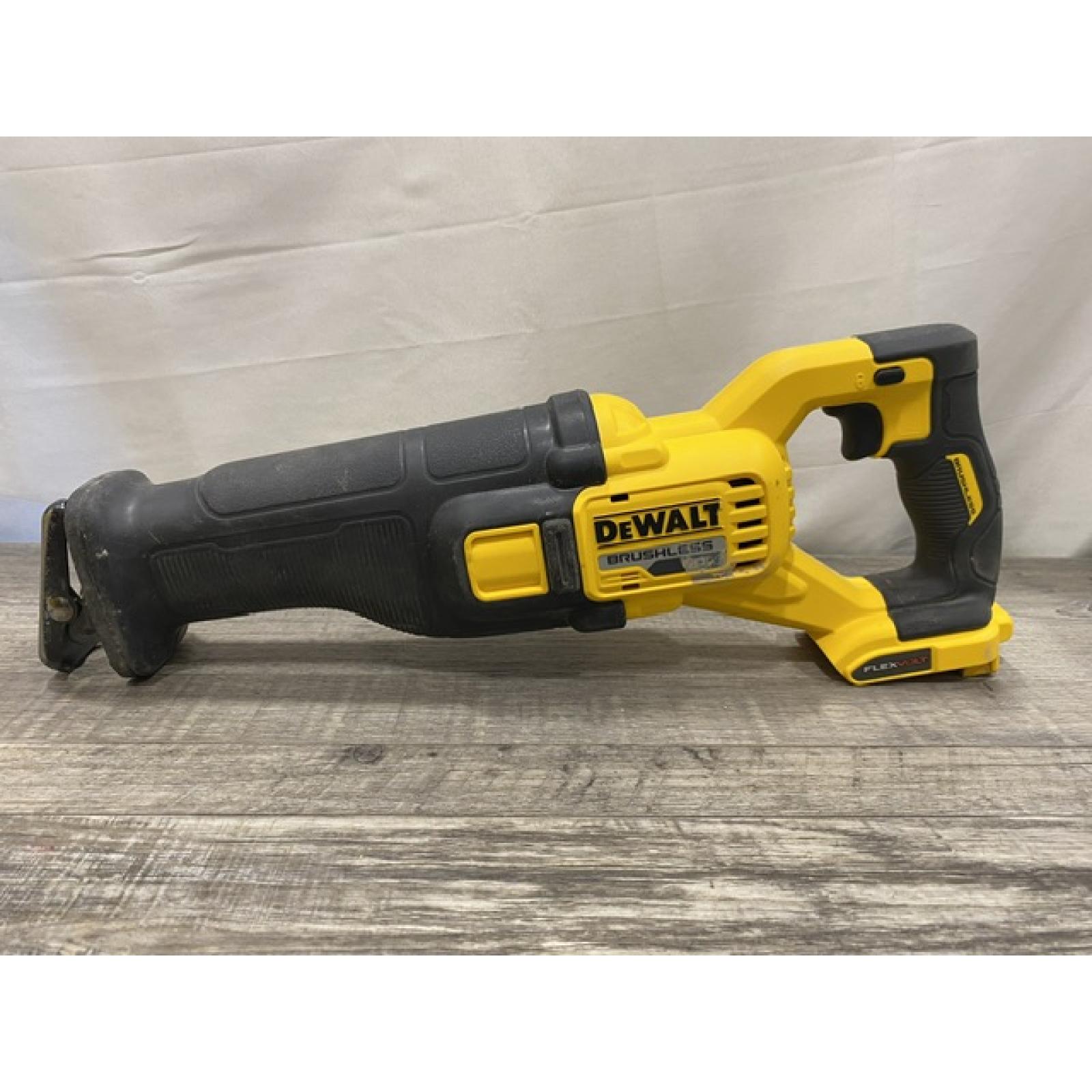 AS-IS DEWALT FLEXVOLT 60V MAX Cordless Brushless Reciprocating Saw (Tool Only)