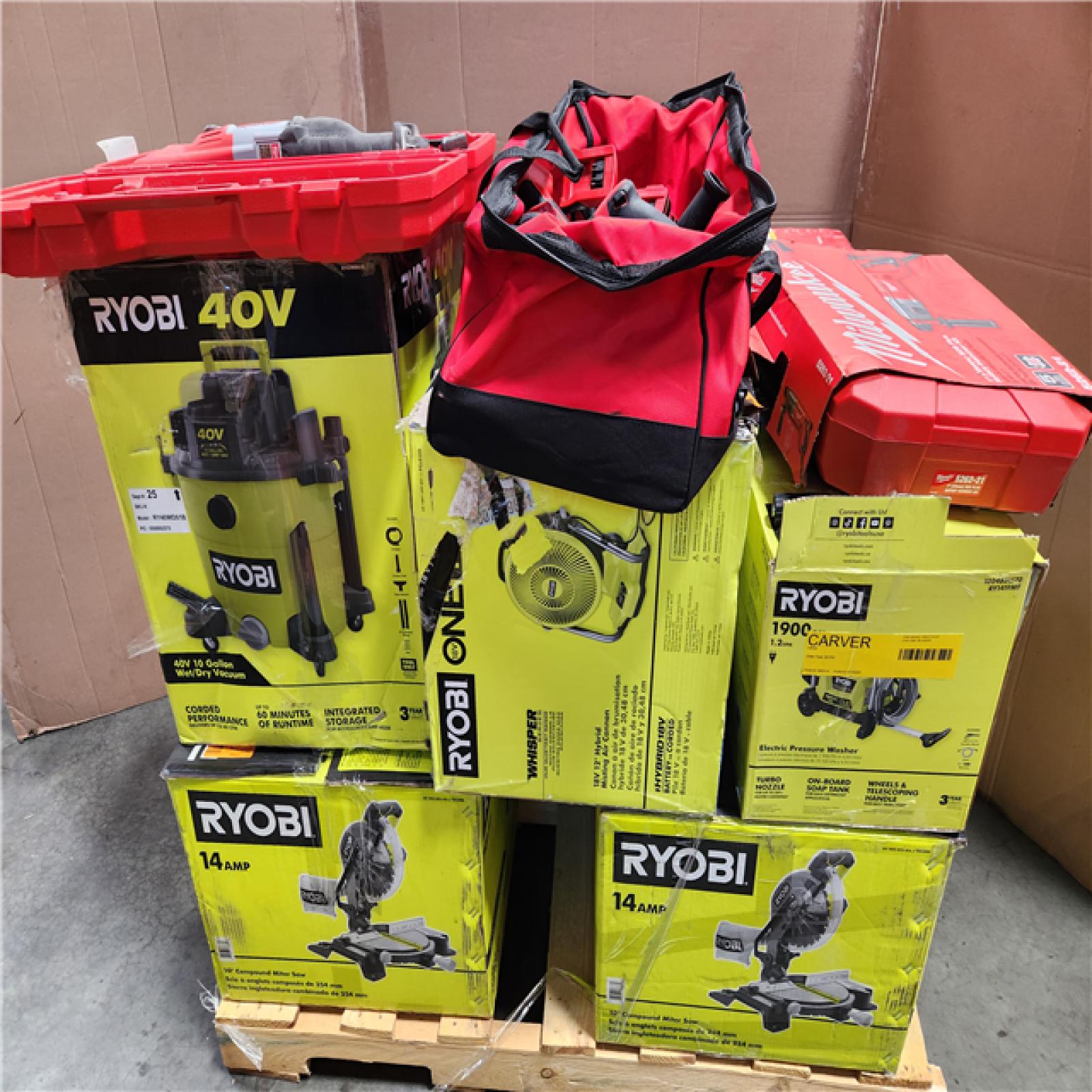 CALIFORNIA AS-IS TOOL PALLET