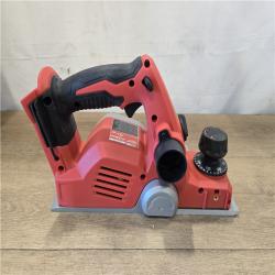 AS-IS Milwaukee M18 18V Cordless 3-1/4 in. Planer (Tool-Only)