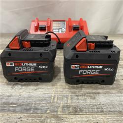 AS-IS Milwaukee 18-Volt Lithium-Ion REDLITHIUM FORGE Starter Kit