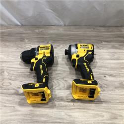 AS-IS DEWALT ATOMIC 20-Volt MAX Lithium-Ion Cordless Combo Kit