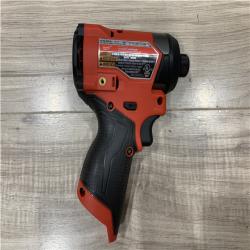 AS-IS Milwaukee FUEL 12V Lithium-Ion Brushless Cordless 1/4 in. Hex Impact Driver (Tool-Only)