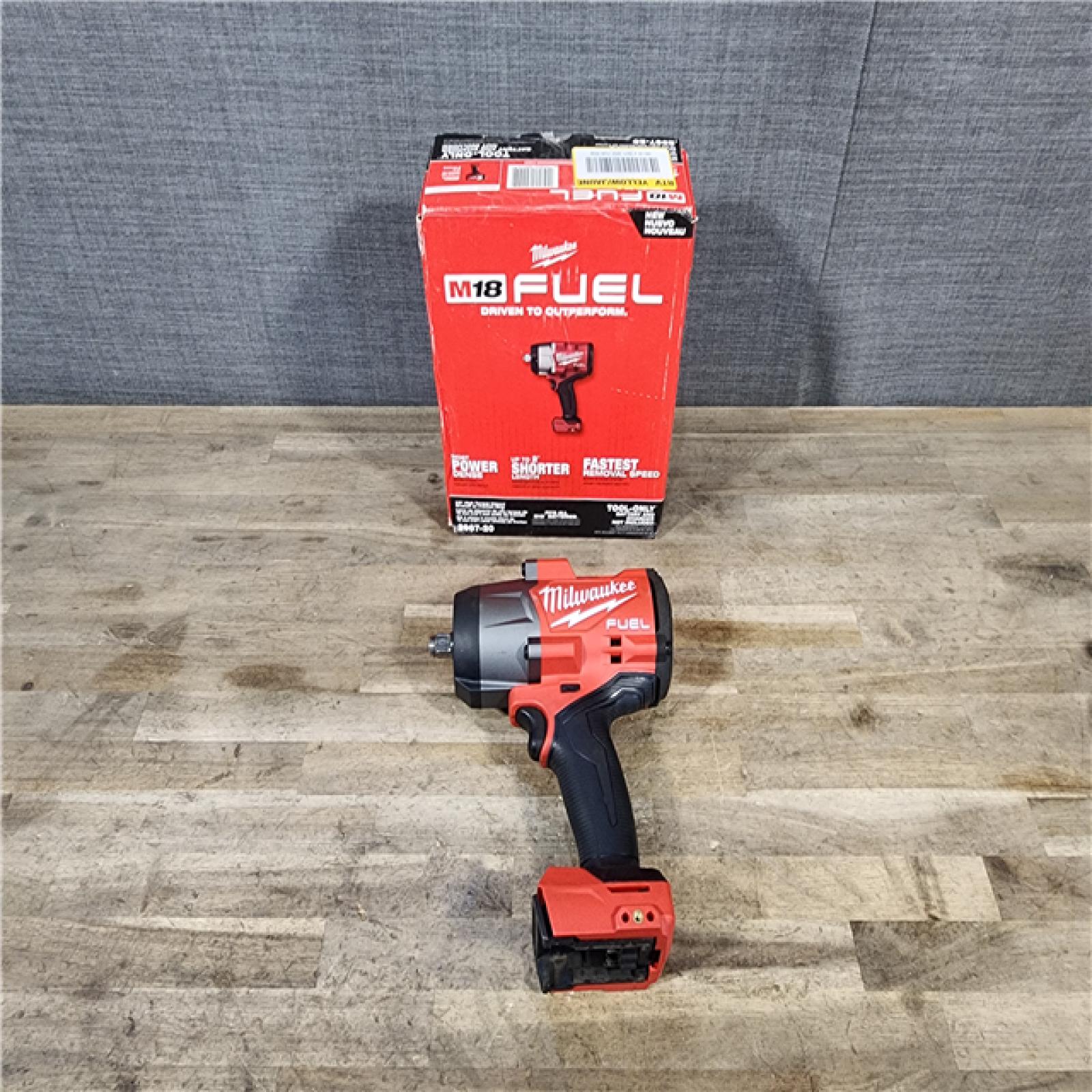HOUSTON LOCATION - AS-IS Milwaukee M18 FUEL 18V Lithium-Ion Brushless Cordless 1/2 in. Impact Wrench with Friction Ring (Tool-Only)
