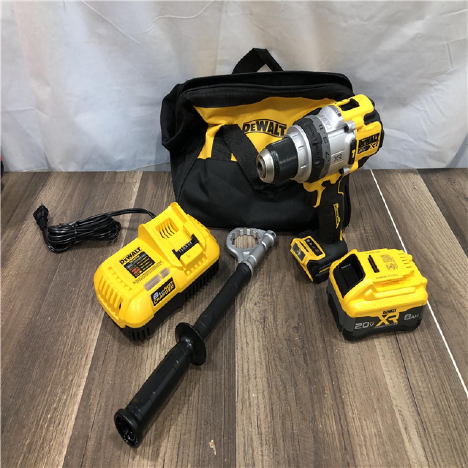 AS-IS DEWALT 20V XR Lithium-Ion Cordless Hammer Drill Kit