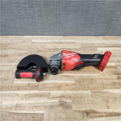 HOUSTON LOCATION - AS - IS Milwaukee FUEL 18-Volt Lithium-Ion Brushless Cordless 4-1/2 in./6 in. Braking Grinder with Paddle Switch (Tool-Only)