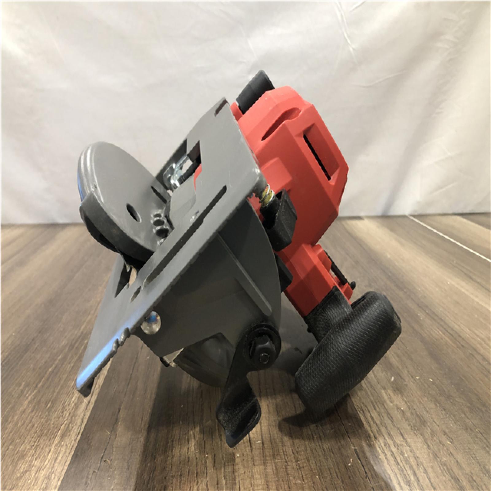 AS-IS Milwaukee FUEL 18V Lithium-Ion Brushless Cordless 6-1/2 in. Circular Saw (Tool-Only)