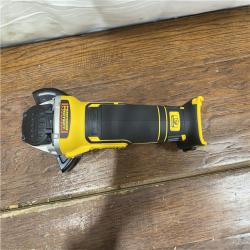AS-IS DeWalt DCG405B 20V Max XR 4.5-Inch Slide Switch Small Angle Grinder (Tool Only)