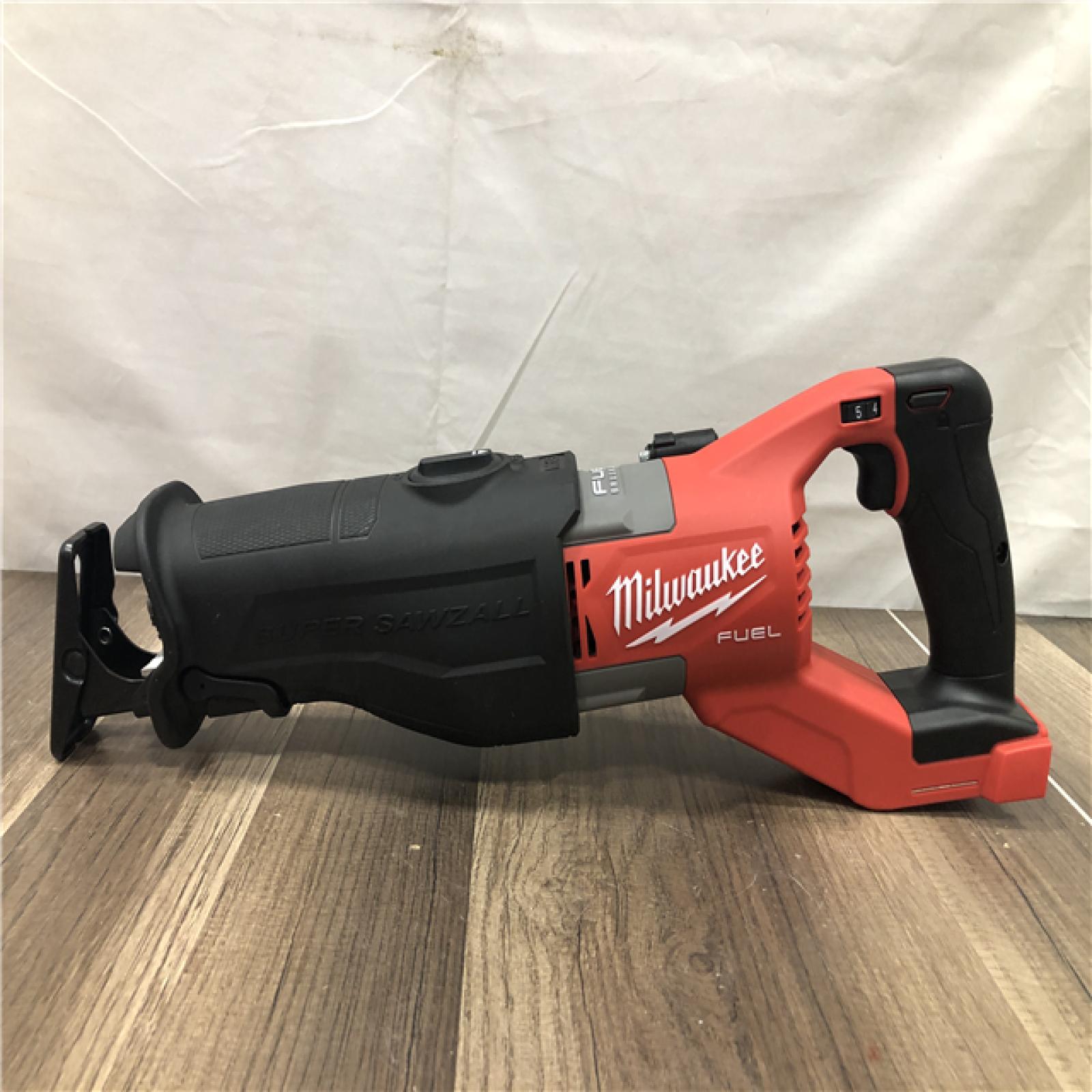 AS-IS Milwaukee FUEL 18V Lithium-Ion Brushless Cordless Super SAWZALL Orbital Reciprocating Saw (Tool-Only)
