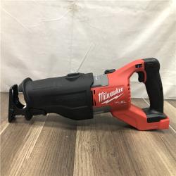 AS-IS Milwaukee FUEL 18V Lithium-Ion Brushless Cordless Super SAWZALL Orbital Reciprocating Saw (Tool-Only)