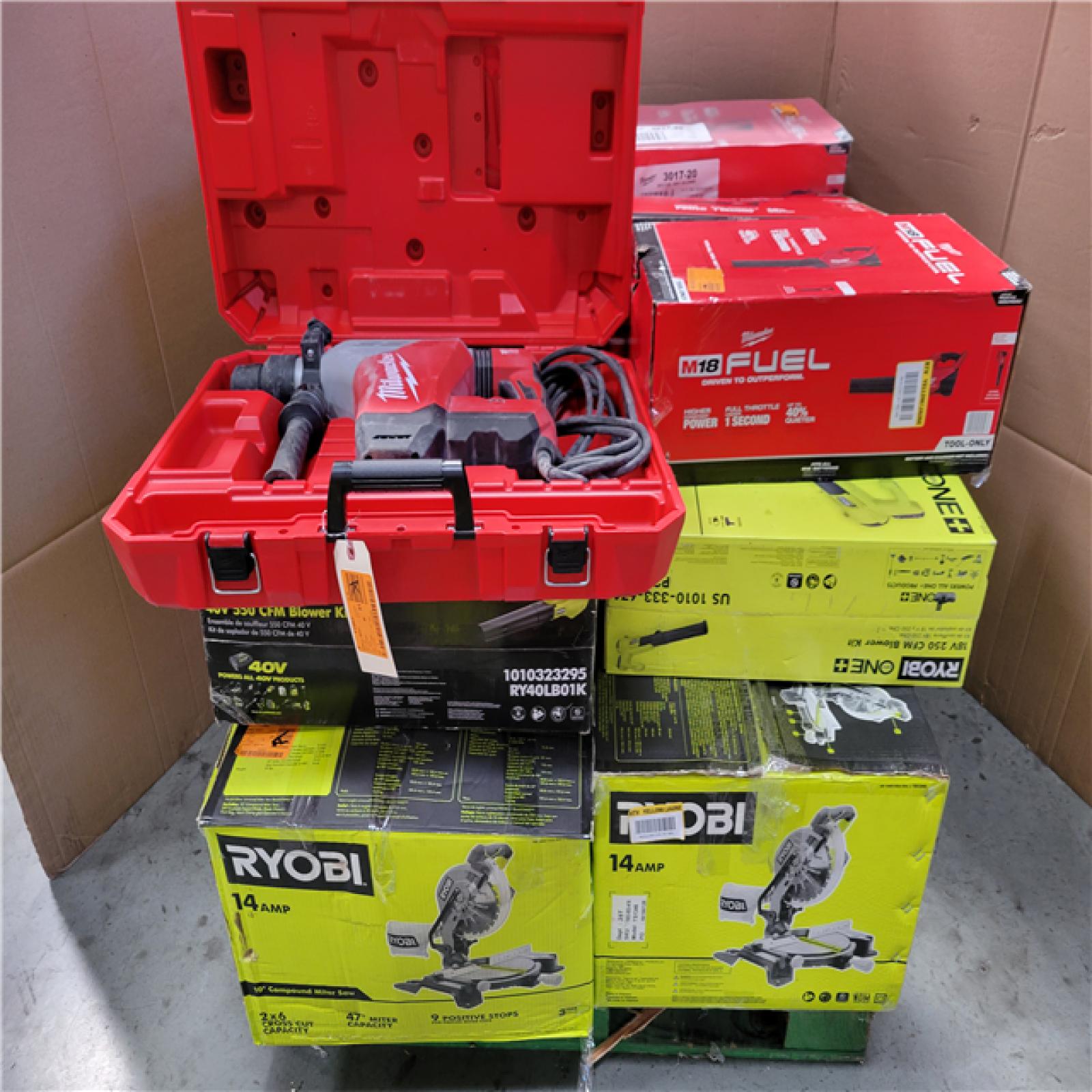 CALIFORNIA AS-IS TOOL PALLET