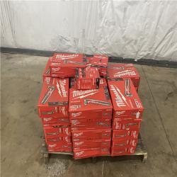 Houston Location - AS-IS home improvement pallet MILWAUKEE M12 CORDLESS 3/8 RIGHT ANGLE DRILL KIT (36 ITEM) NEW