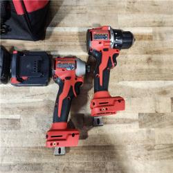 HOUSTON LOCATION - AS - IS Milwaukee 2 Tool Combo Kit W/ (2) Battery & Charger