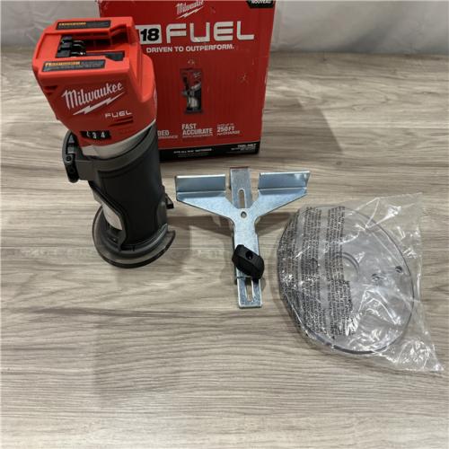 AS-IS Milwaukee M18 FUEL 18V Lithium-Ion Brushless Cordless Compact Router (Tool-Only)