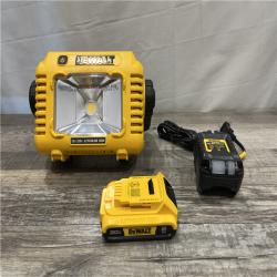 LIKE NEW - DEWALT 20-Volt MAX Lithium-Ion Compact Cordless Task Light Kit