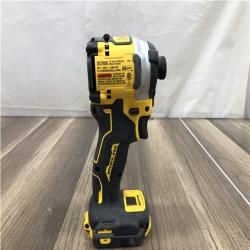 AS-IS DEWALT ATOMIC 20V MAX Lithium-Ion Cordless 1/4 in. Brushless Impact Driver Kit