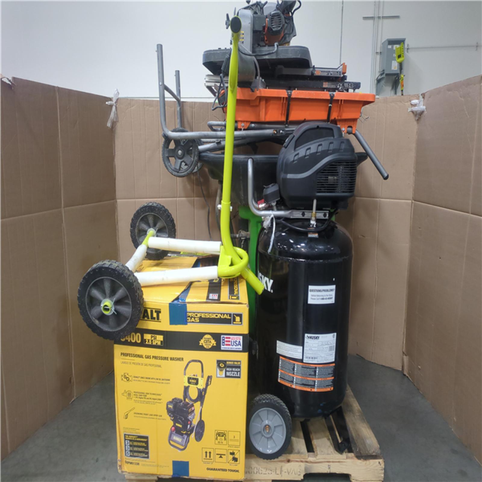 CALIFORNIA AS-IS OUTDOOR POWER EQUIPMENT