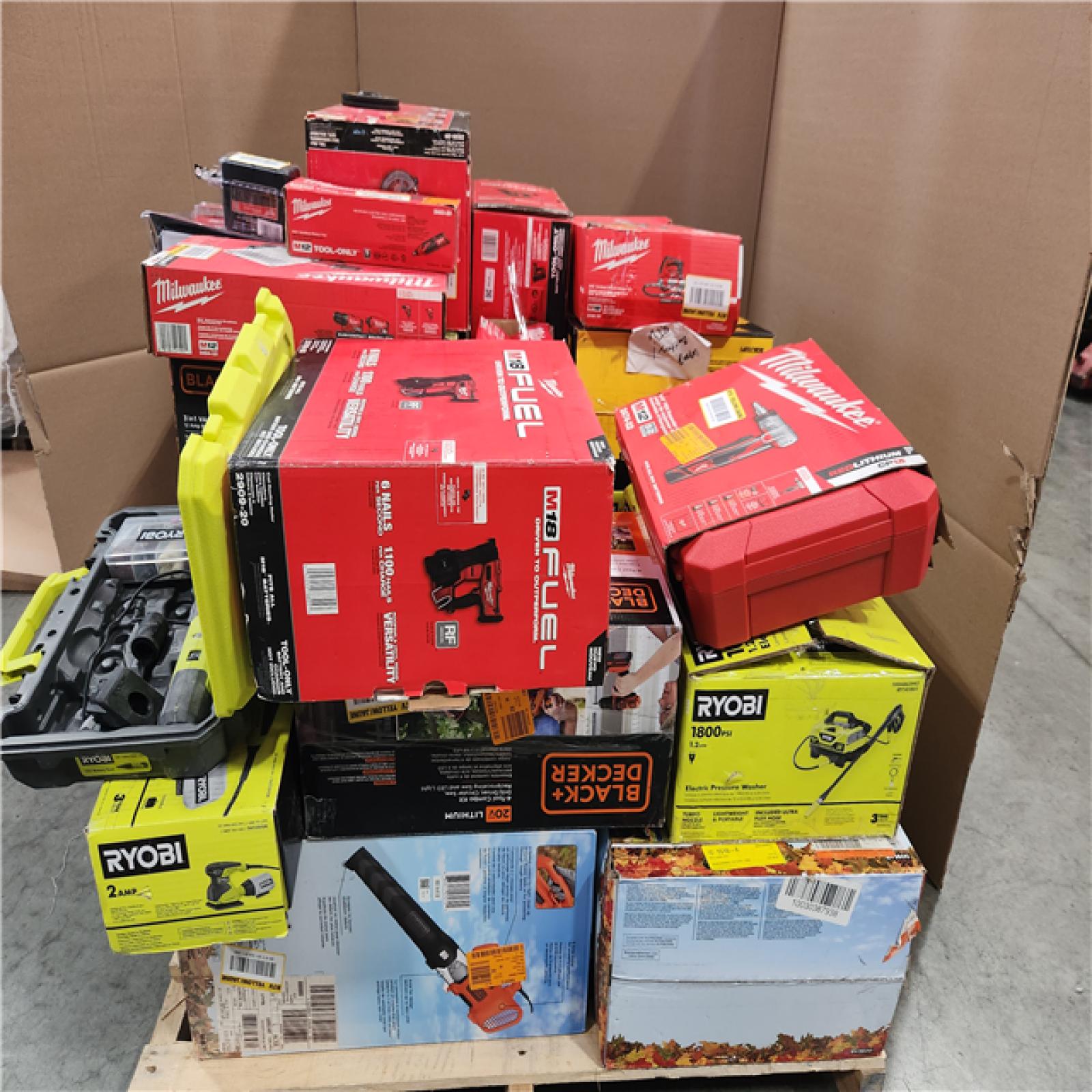 CALIFORNIA AS-IS TOOL PALLET