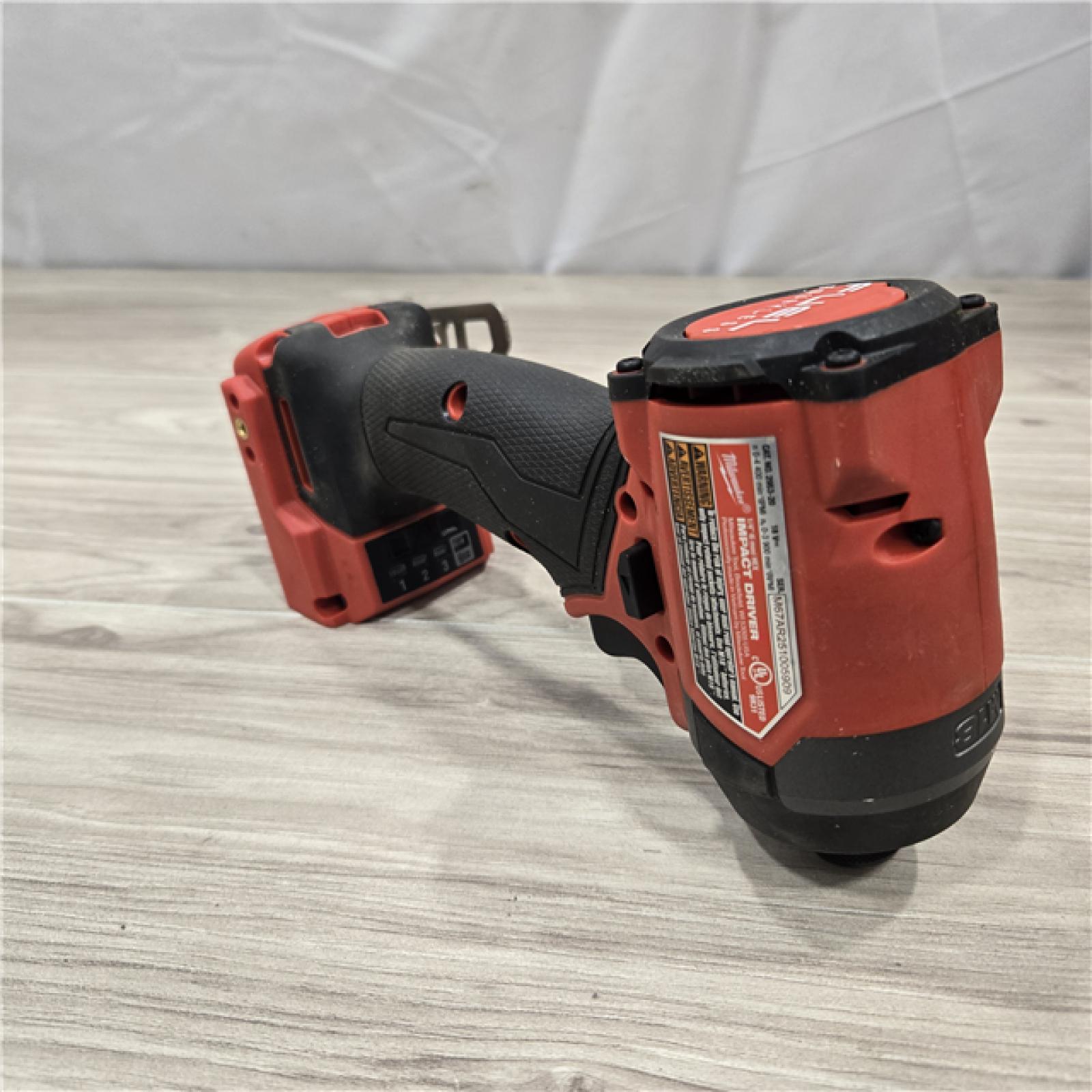 AS-IS MILWAUKEE FUEL 18V Cordless Hammer Drill and Impact Driver Combo Kit
