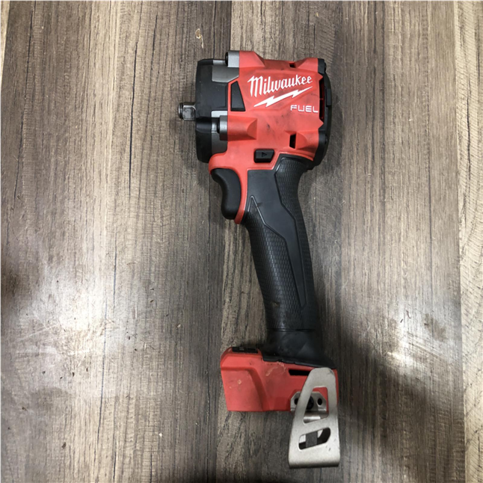 AS-IS Milwaukee FUEL GEN-3 18V Lithium-Ion Brushless Cordless 3/8 in. Compact Impact Wrench with Friction Ring (Tool-Only)