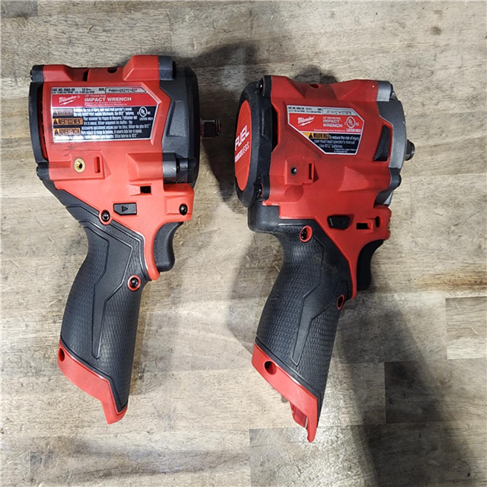 HOUSTON LOCATION - AS-IS Milwaukee 2 Tool Combo Kit W/ (2) Battery & Charger