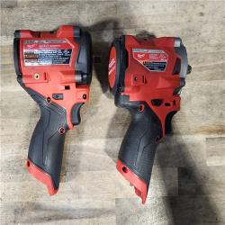HOUSTON LOCATION - AS-IS Milwaukee 2 Tool Combo Kit W/ (2) Battery & Charger