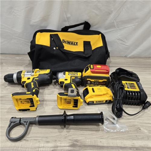 AS-IS DEWALT 20V MAX Cordless Hammer Drill/Driver 2 Tool Combo Kit