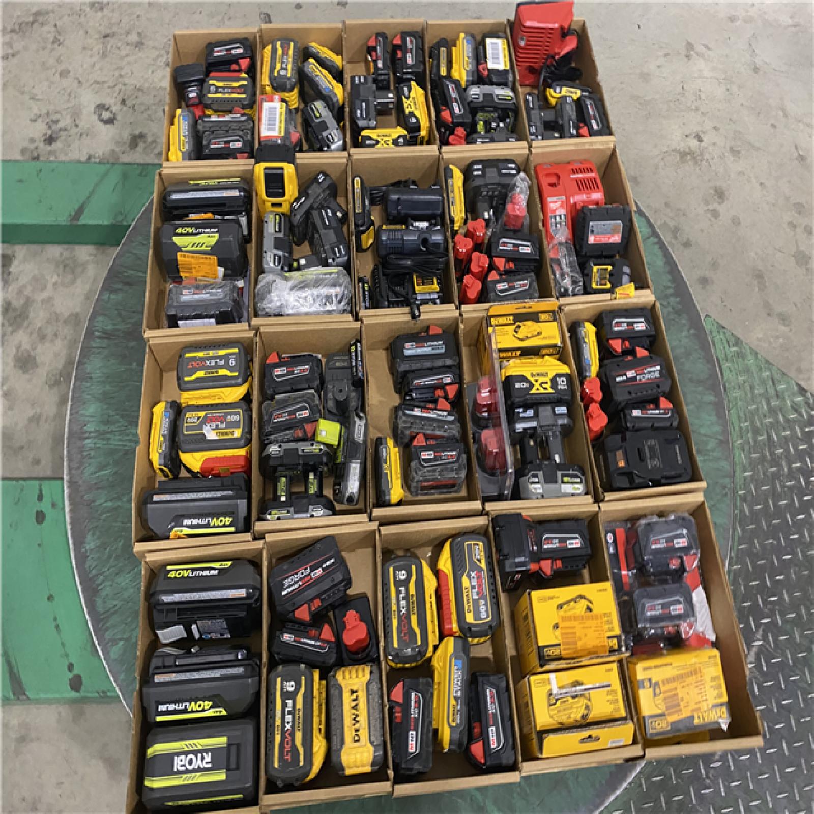DALLAS LOCATION- AS-IS BATTERY PALLET