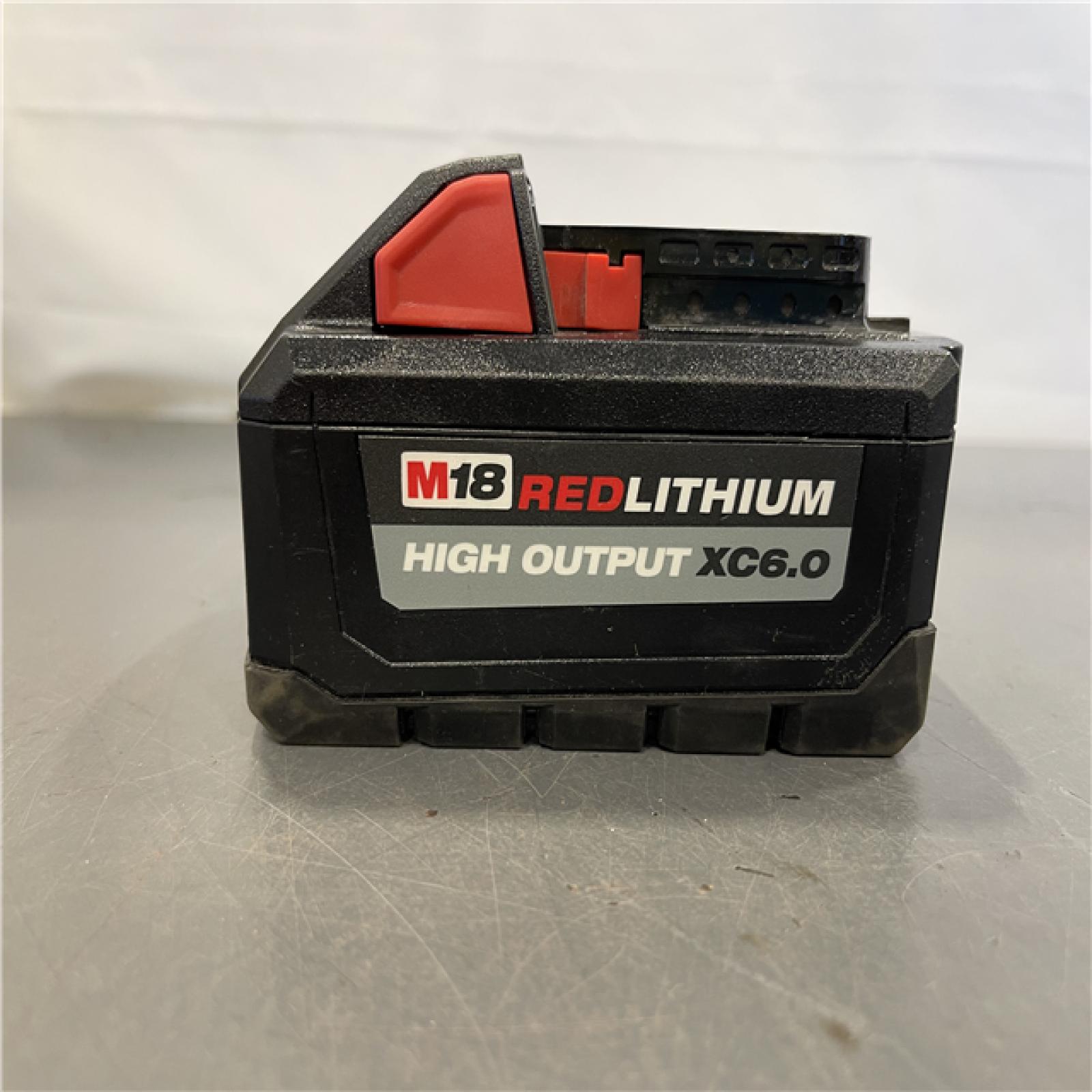 AS-IS - Milwaukee M18 REDLITHIUM HIGH OUTPUT 6.0Ah Battery