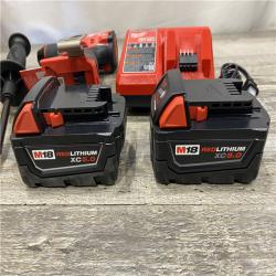 AS-IS Milwaukee FUEL 18V Lithium-Ion Brushless Cordless 1/2 in. Hammer Drill Driver Kit