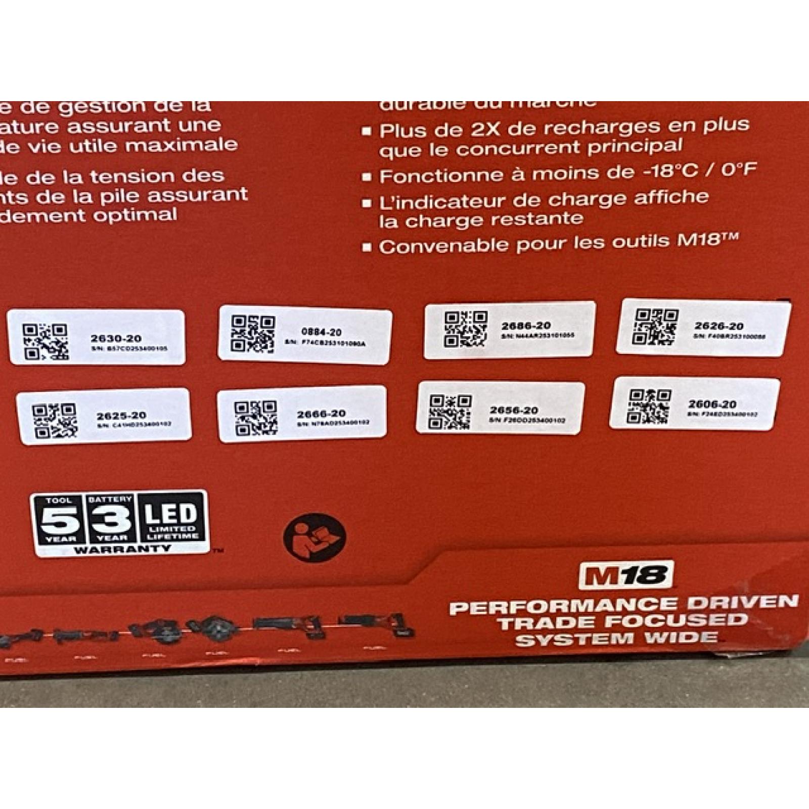 NEW - Milwaukee 18-Volt Lithium-Ion Cordless (9-Tool) Combo Kit