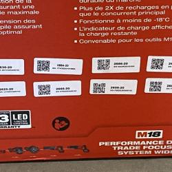 NEW - Milwaukee 18-Volt Lithium-Ion Cordless (9-Tool) Combo Kit